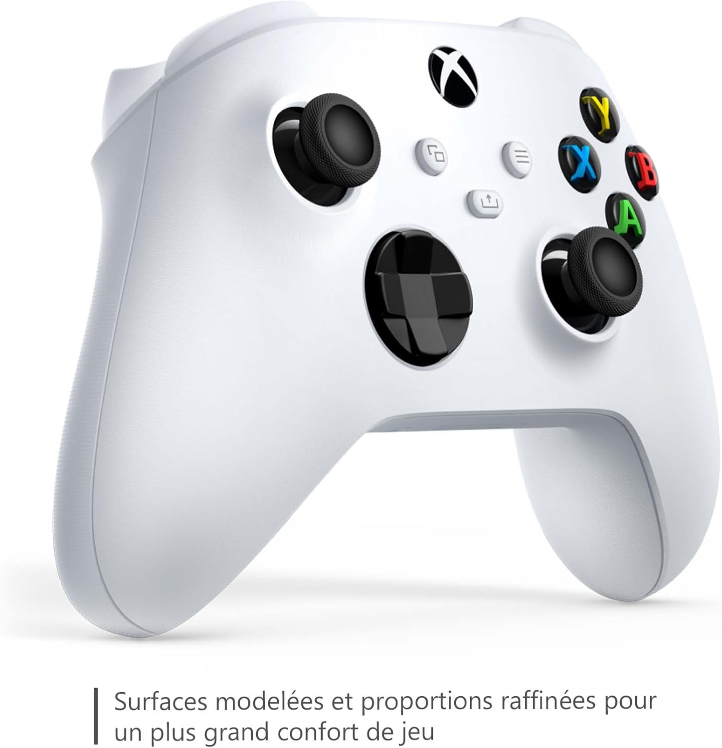 Microsoft Manette Xbox - Robot White - Sans fil