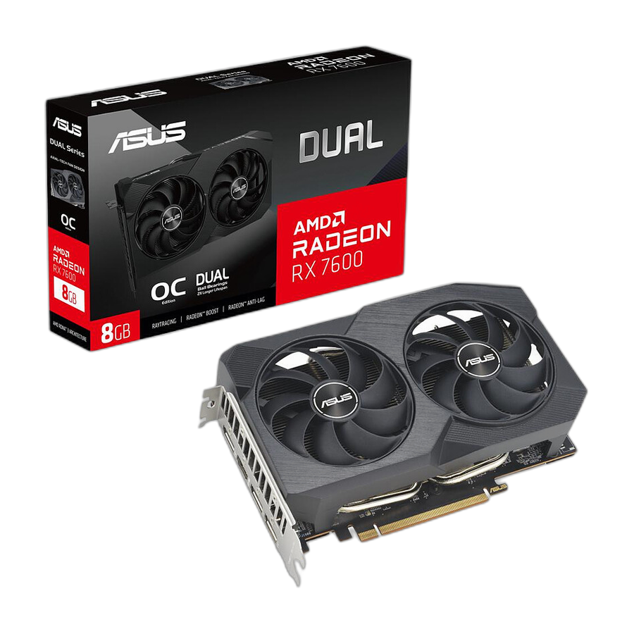 Asus RX 7600 DUAL OC