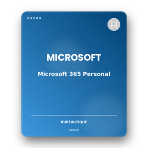 Microsoft 365 Personal 1 utilisateur 1 an