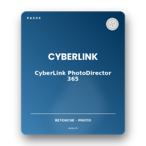 CyberLink PhotoDirector 365 (abonnement 1 an)