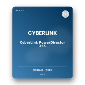CyberLink PowerDirector 365 (abonnement 1 an)