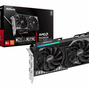 ASRock Radeon RX 9060 XT Challenger 16 Go OC - Vue principale