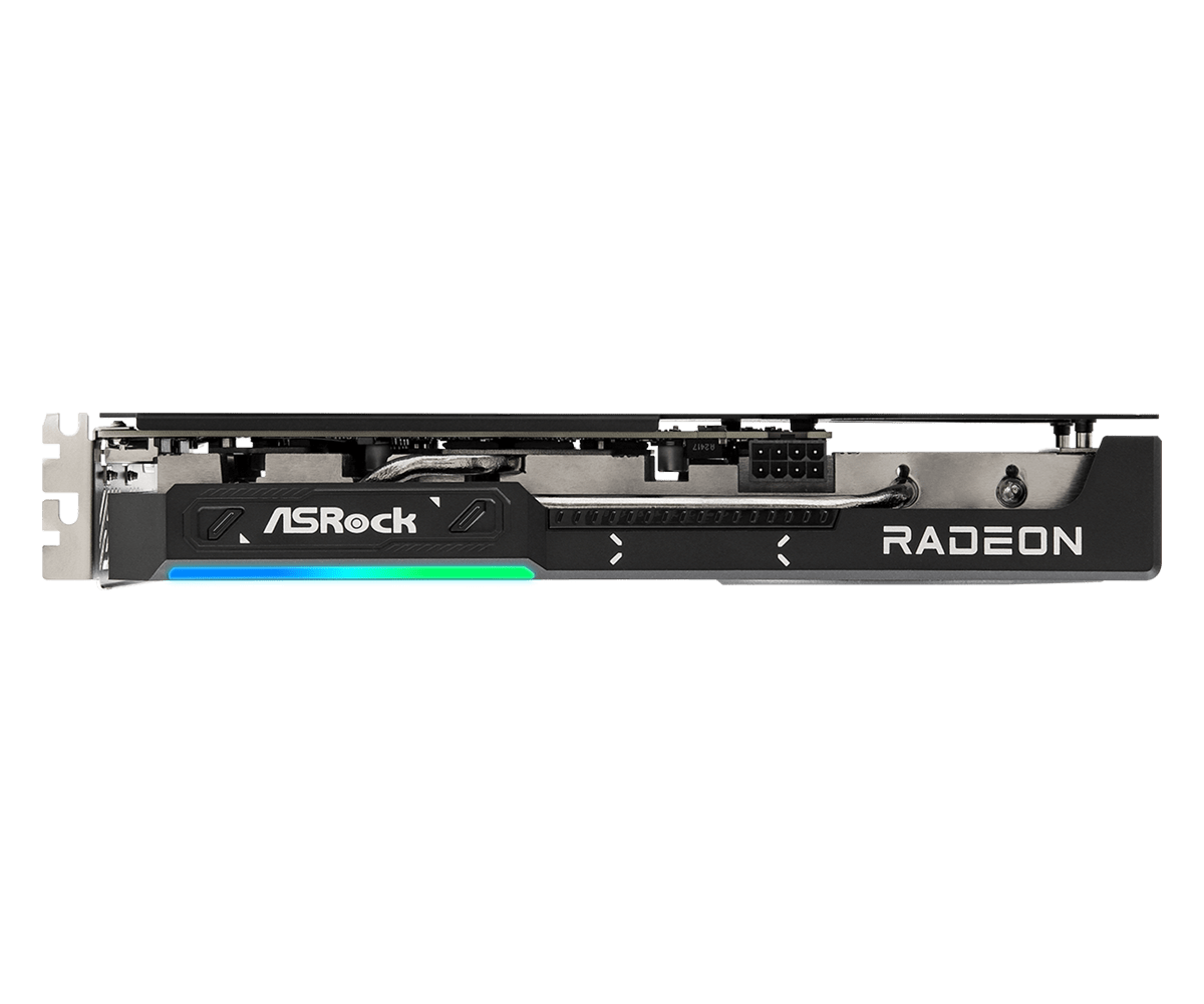 ASRock Radeon RX 9060 XT Challenger 16 Go OC - Backplate