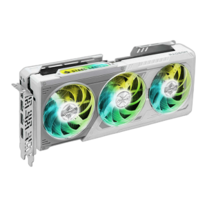 asrock-amd-radeon-rx-9070-xt-steel-legend-16gb vue angle