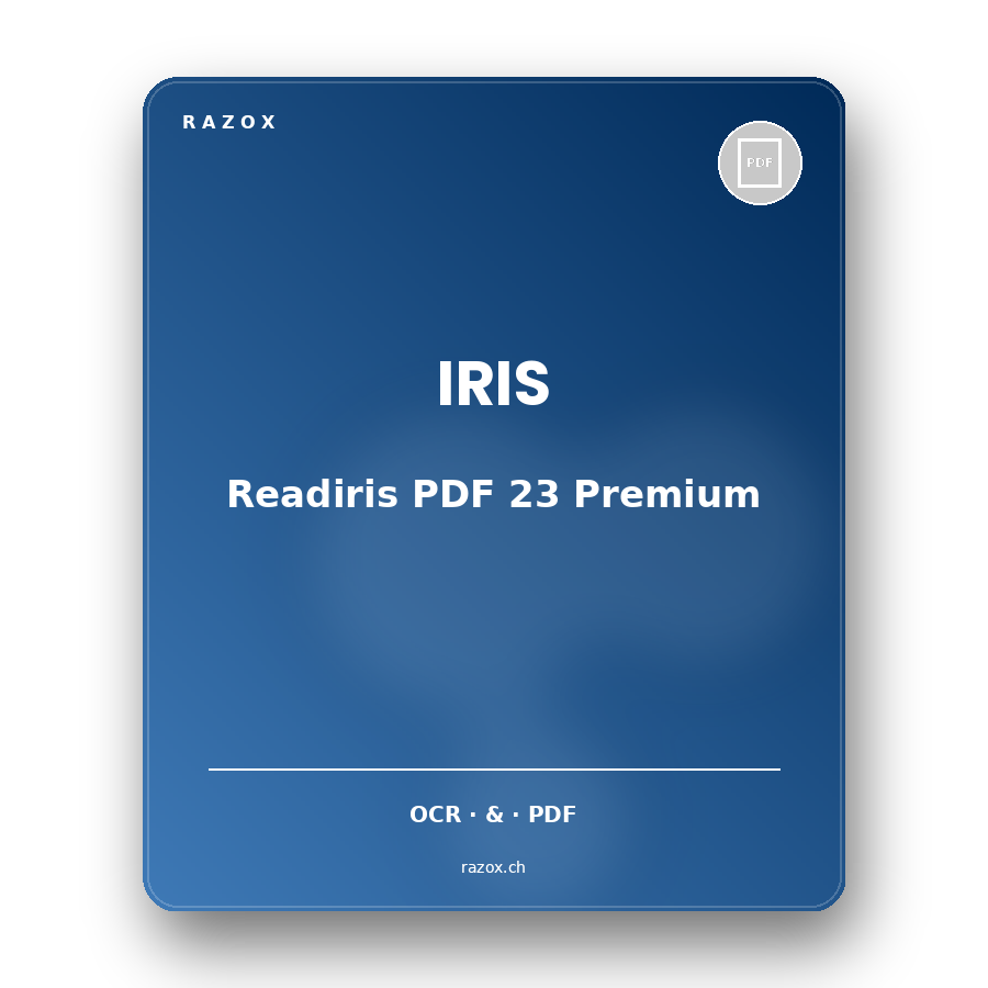 Readiris PDF 23 Premium Edition