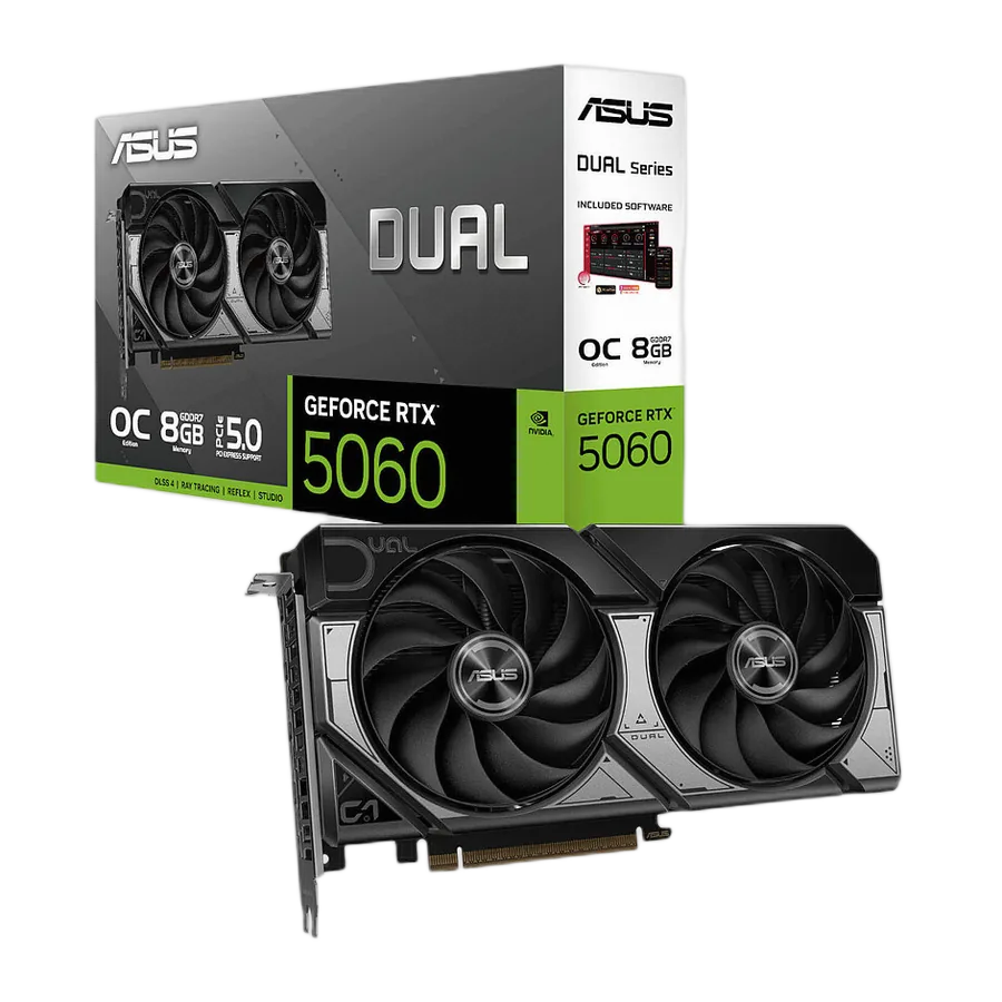 Asus DUAL RTX 5060 8GB GDDR7 OC