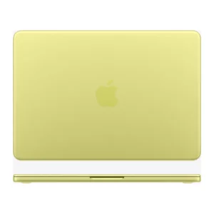 Apple MacBook Neo Jaune Agrume 512Go vue de dessus
