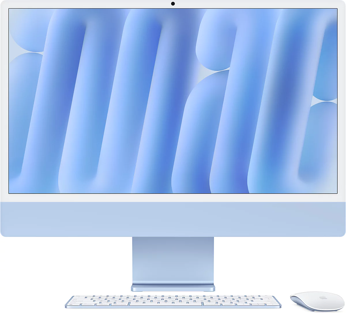 iMac 24 M4 Bleu vue avant