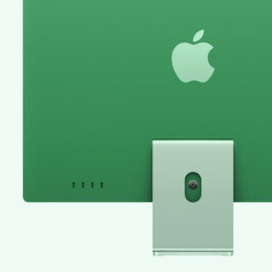 Apple iMac M4 green vue arrière