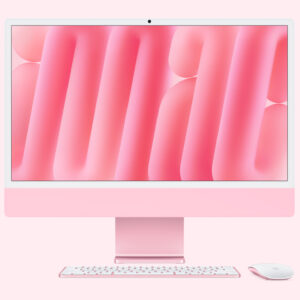 Apple iMac M4 pink vue avant