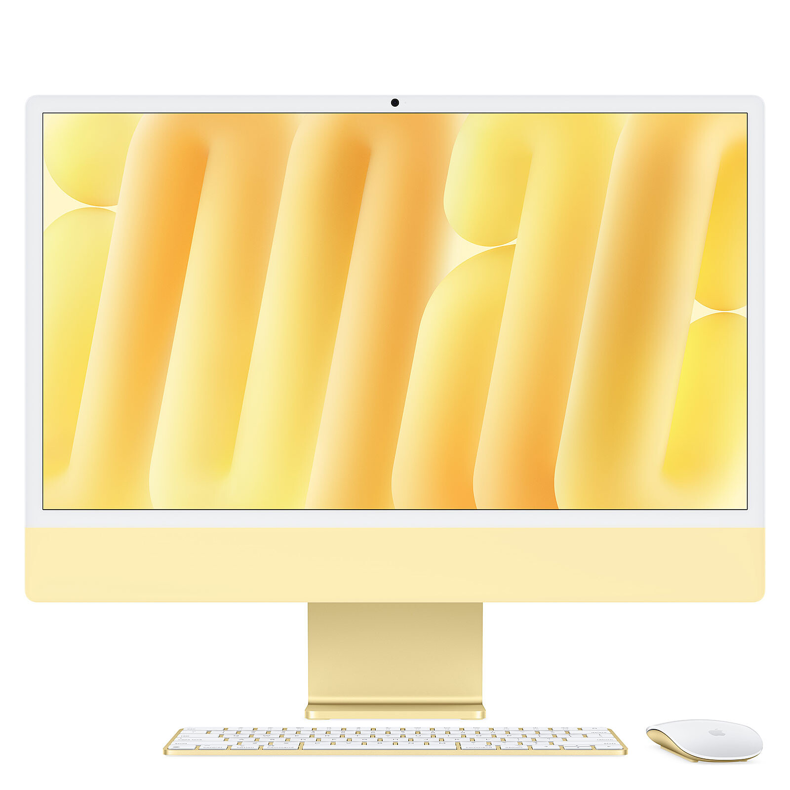 iMac 24 M4 Jaune vue avant