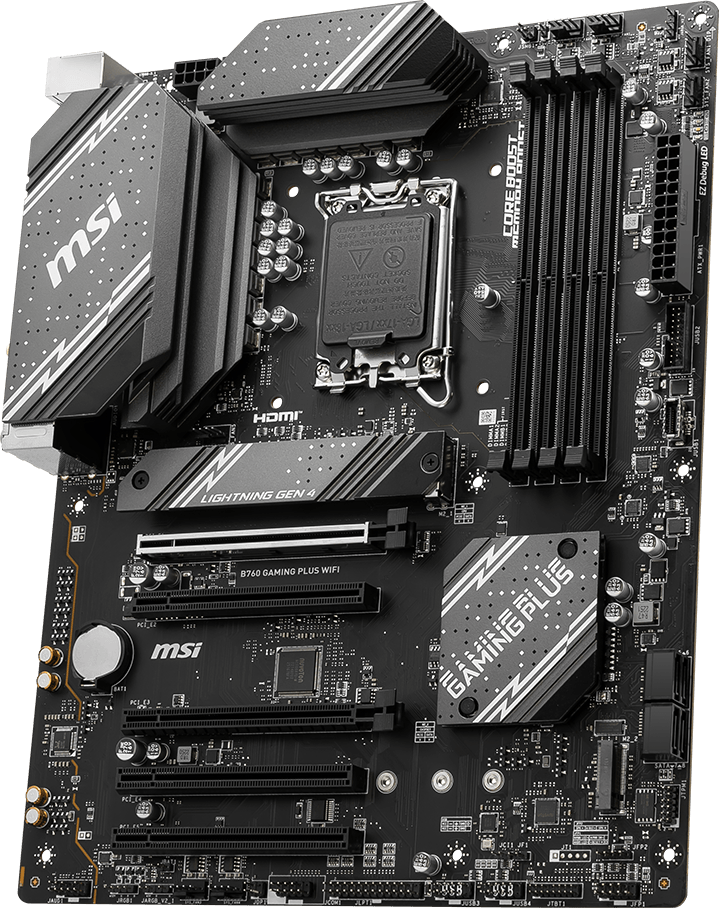 MSI B760 GAMING PLUS WIFI image officielle 2