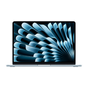 Apple MacBook Air M4 13" (2025) — Bleu ciel · 16 Go / 256 Go (MC6T4FN/A)