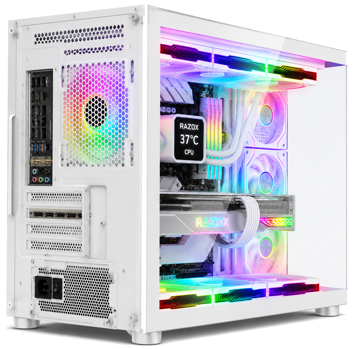 Razox Arctic V1 — boîtier PC gaming Razox